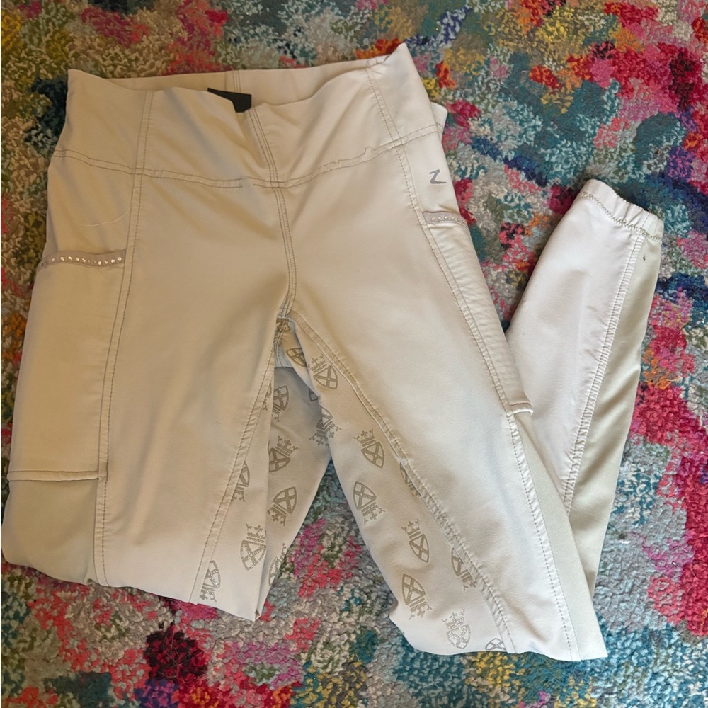 Super cute sticky sparkly Beige breeches